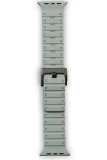 Newface Apple Watch 42mm Magnus Mıknatıslı Silikon Kordon - Gri