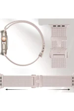 Newface Apple Watch 42mm Milano Metal Kordon - Titan Gri - Görsel 2