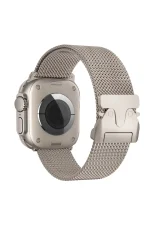 Newface Apple Watch 42mm Milano Metal Kordon - Titan Gri