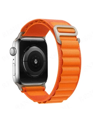 Newface Apple Watch 42mm Mountain Kordon - Turuncu