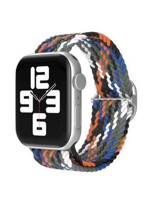 Newface Apple Watch 42mm Star Kordon - Gri-Turuncu