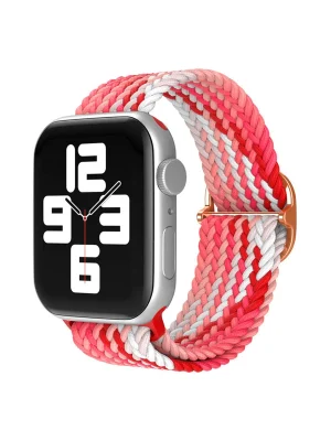 Newface Apple Watch 42mm Star Kordon - Pembe-Kırmızı