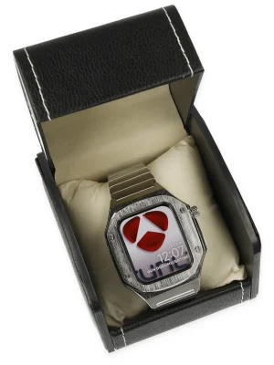 Newface Apple Watch 44mm KR409 Metal Kordon - Gümüş