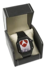 Newface Apple Watch 45mm KR409 Metal Kordon - Siyah