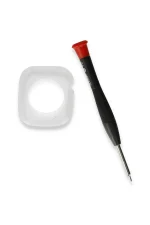 Newface Apple Watch 45mm Metal Petek Kasalı Kordon - Gümüş - Görsel 4