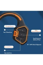 Newface AS9 Suya Dayanıklı Bluetooth Kulaklık - Siyah - Görsel 2
