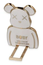 Newface Astro Stand Ayıcık - Beyaz