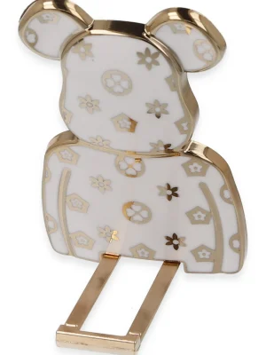 Newface Astro Stand Ayıcık Desenli - Beyaz