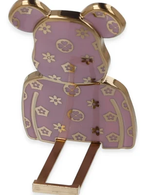 Newface Astro Stand Ayıcık Desenli - Mor