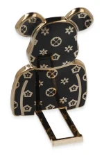 Newface Astro Stand Ayıcık Desenli - Siyah - Görsel 2