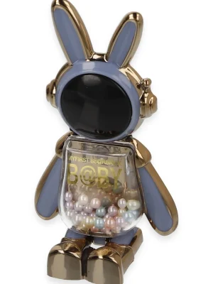 Newface Astro Stand Tavşan Astronot - Açık Mavi