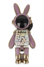 Newface Astro Stand Tavşan Astronot - Mor - Görsel 3