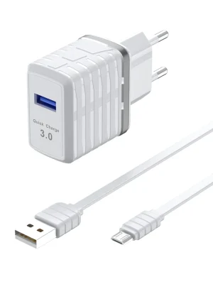 Newface C32Q 3.0 Quick Micro USB Seyahat Şarj Cihazı