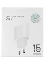 Newface CA-13 25W Type-C Şarj Adaptörü - Beyaz - Görsel 3