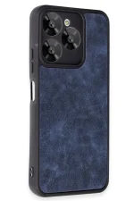 Newface General Mobile Era 30 Kılıf Aras Deri Kapak - Lacivert - Görsel 2