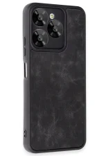 Newface General Mobile Era 30 Kılıf Aras Deri Kapak - Siyah - Görsel 2