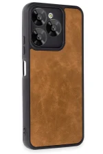 Newface General Mobile Era 30 Kılıf Aras Deri Kapak - Taba - Görsel 2