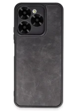 Newface General Mobile Era 50 Kılıf Aras Deri Kapak - Siyah