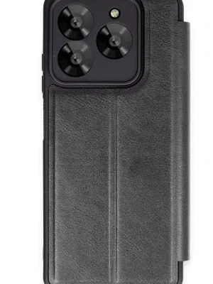 Newface General Mobile Era 50 Kılıf Flip Cover - Siyah
