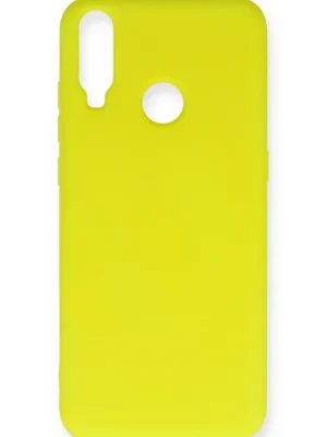 Newface General Mobile GM 10 Kılıf Nano içi Kadife Silikon - Sarı