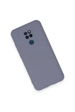 Newface General Mobile GM 20 Kılıf Nano içi Kadife Silikon - Gri - Görsel 3