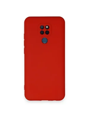 Newface General Mobile GM 20 Kılıf Nano içi Kadife Silikon - Kırmızı