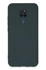 Newface General Mobile GM 20 Kılıf Nano içi Kadife Silikon - Koyu Yeşil