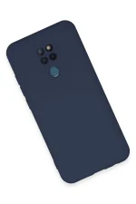 Newface General Mobile GM 20 Kılıf Nano içi Kadife Silikon - Lacivert - Görsel 3