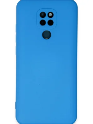 Newface General Mobile GM 20 Kılıf Nano içi Kadife Silikon - Mavi