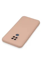 Newface General Mobile GM 20 Kılıf Nano içi Kadife Silikon - Pudra - Görsel 4