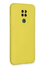 Newface General Mobile GM 20 Kılıf Nano içi Kadife Silikon - Sarı - Görsel 2