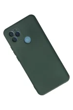 Newface General Mobile GM 21 Kılıf Nano içi Kadife Silikon - Koyu Yeşil - Görsel 2