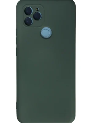 Newface General Mobile GM 21 Kılıf Nano içi Kadife Silikon - Koyu Yeşil