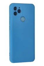 Newface General Mobile GM 21 Kılıf Nano içi Kadife Silikon - Mavi - Görsel 3