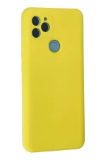 Newface General Mobile GM 21 Kılıf Nano içi Kadife Silikon - Sarı - Görsel 3
