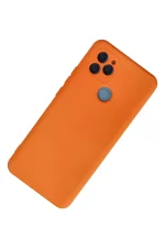 Newface General Mobile GM 21 Kılıf Nano içi Kadife Silikon - Turuncu - Görsel 2