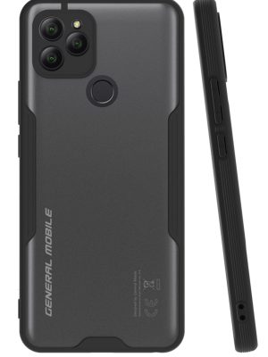 Newface General Mobile GM 21 Kılıf Platin Silikon - Siyah