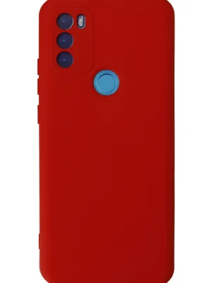 Newface General Mobile GM 21 Plus Kılıf Nano içi Kadife Silikon - Kırmızı