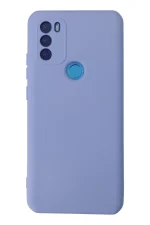 Newface General Mobile GM 21 Plus Kılıf Nano içi Kadife Silikon - Lila