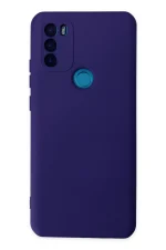 Newface General Mobile GM 21 Plus Kılıf Nano içi Kadife Silikon - Mor