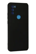 Newface General Mobile GM 21 Plus Kılıf Nano içi Kadife Silikon - Siyah - Görsel 2