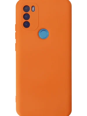 Newface General Mobile GM 21 Plus Kılıf Nano içi Kadife Silikon - Turuncu