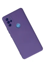 Newface General Mobile GM 21 Pro Kılıf Nano içi Kadife Silikon - Mor - Görsel 3