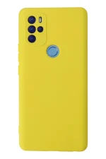 Newface General Mobile GM 21 Pro Kılıf Nano içi Kadife Silikon - Sarı