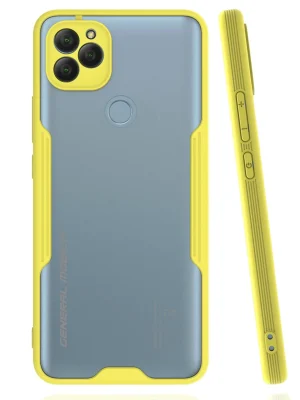 Newface General Mobile GM 22 Kılıf Platin Silikon - Sarı