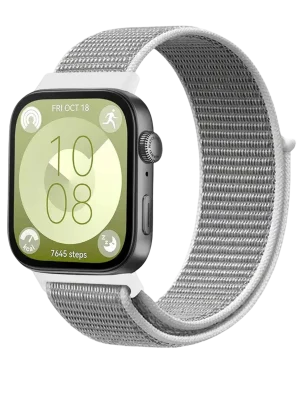 Newface Huawei Fit 4 Hasırlı Cırtcırtlı Kordon - Beyaz