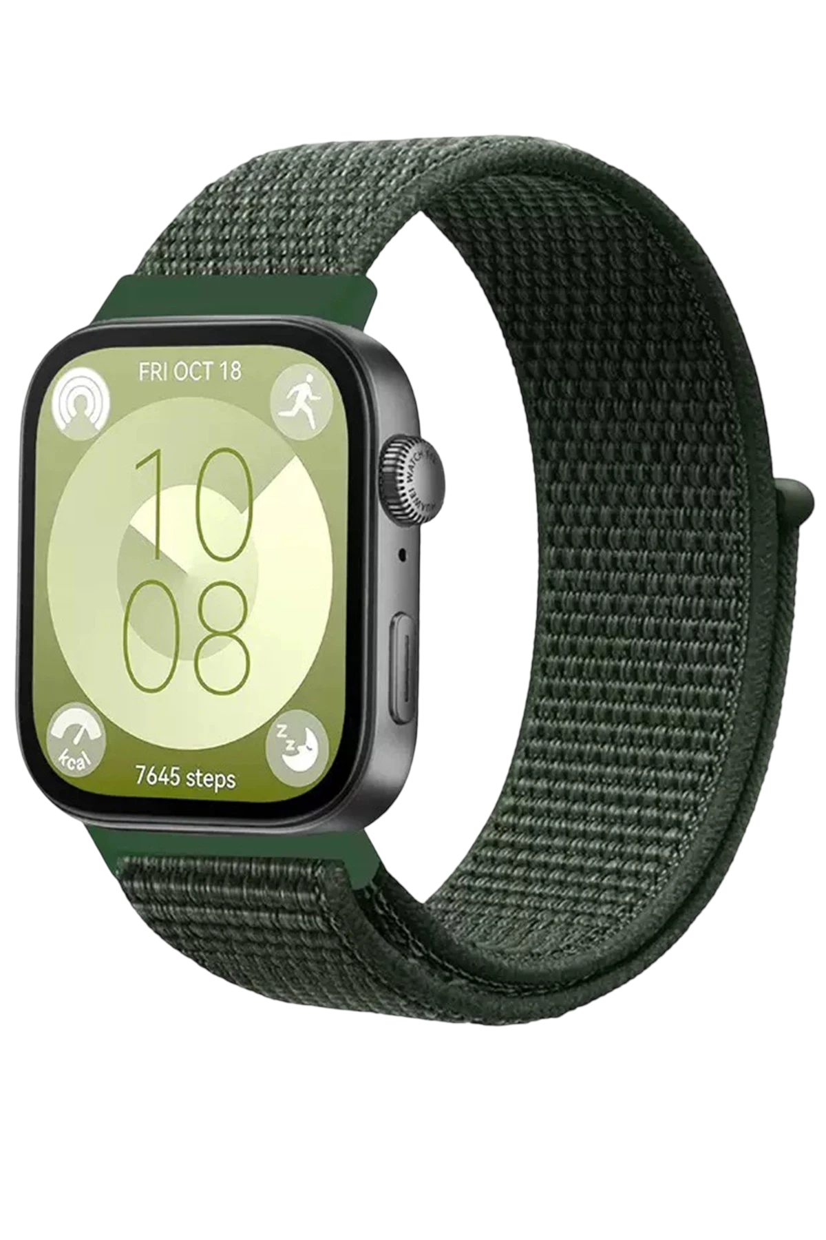 newface-huawei-fit-4-hasirli-cirtcirtli-kordon-koyu-yesil-default.webp Newface Huawei Fit 4 Hasırlı Cırtcırtlı Kordon - Koyu Yeşil - Görsel 1