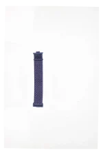 Newface Huawei Fit 4 Hasırlı Cırtcırtlı Kordon - Lacivert-Mürdüm - Görsel 2