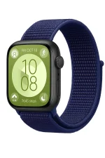 Newface Huawei Fit 4 Hasırlı Cırtcırtlı Kordon - Lacivert-Mürdüm