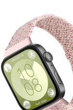 Newface Huawei Fit 4 Star Kordon - Benekli Pudra - Görsel 2